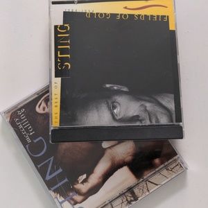 The Best of Sting Fields of Gold CD 1984-1994 Sting Mercury Falling CD 1996